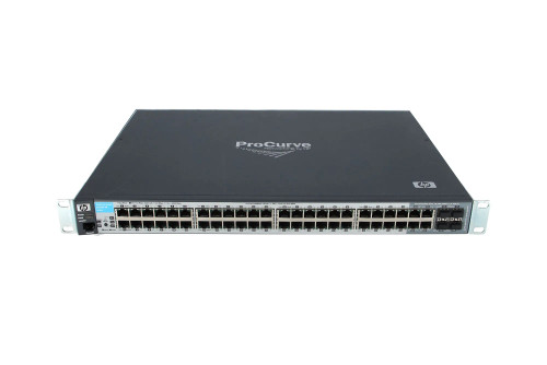 HP ProCurve 2510-48G 48-Ports Gigabit Ethernet Switch with SFP Ports - Layer 2 Managed Switch for Networking